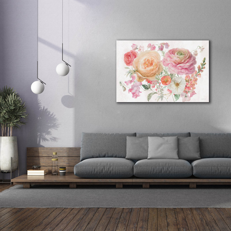 Art mural sur toile Epic Graffiti «Sorbet Floret 1» par Danhui Nai
