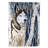 Siberian Husky Double Sided 40'' H x 28'' W Polyester Animal House Flag