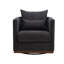 Fauteuil demi-tonneau pivotant Schoth à 360 degrés-1573104255