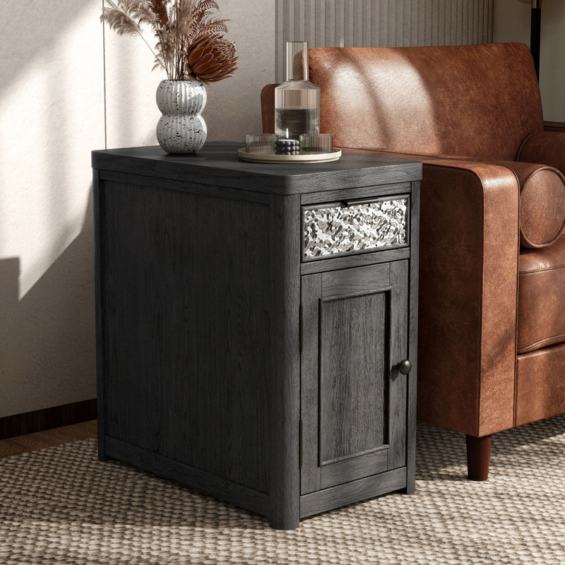 Table de chevet avec armoire Doloros