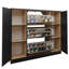 Bertolino 3 Pair Shoe Storage Cabinet-759870139