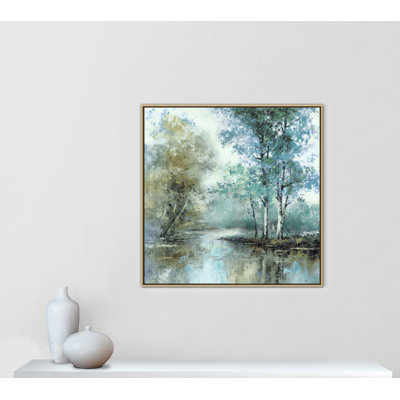 Spring's Grace I - Square Version Print par T.C. Chiu