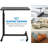 Rolling Over Bed Table With Casters, Laptop Desk