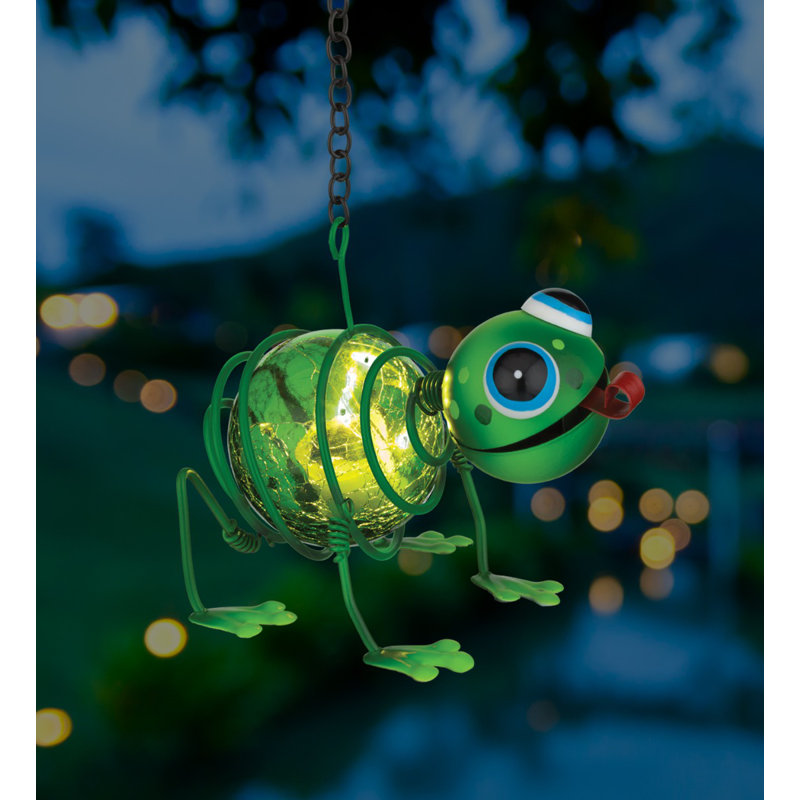 Mini lanterne solaire insecte - grenouille
