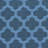 Rodgers Hand Woven Flat Weave Wool/Cotton Geometric Rug in Blue-489214639