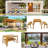 Jadviga 4 - Person Acacia Patio Dining Set with Rectangular Table