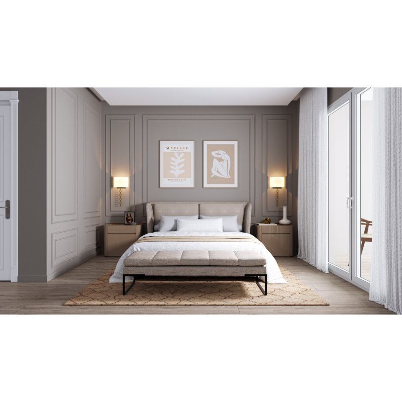 Baynes 2-Light Wall Sconce, Brushed Gold