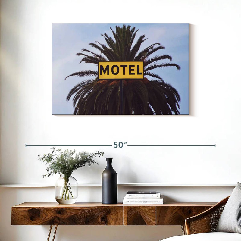 Motif tropical rétro, H 24 po x l 36 po