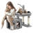 CT33F Small Cat Tree For Indoor Cats With Extra-Large Padded Platform And Spacious Condo For Senior, Adult Cats, And Kittens.