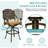 2 - Person Patio Dining Set with Round Table , Cushions Included-738219122-774088494