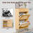 10 Pair Shoe Storage Cabinet