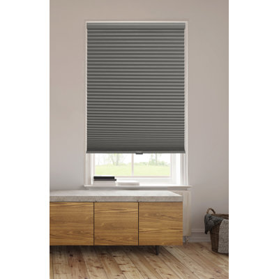 POSH 2 Cordless  Cellular Shade,BO, 38" x 72", Gray