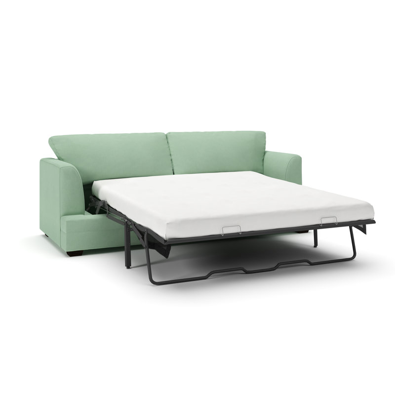 Edan Upholstered Queen Sleeper Sofa, Bayou Spray Canvas