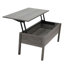 Table basse à 4 pieds avec rangement Lift Top
