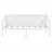 Clean Silhouette Twin Size Solid Wood Multi-Functional Daybed for Bedroom and Living Room in Clean White