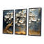 Cerisier blanc en fleurs - Ensemble d'art mural cerisier en fleurs-107199640-107199648