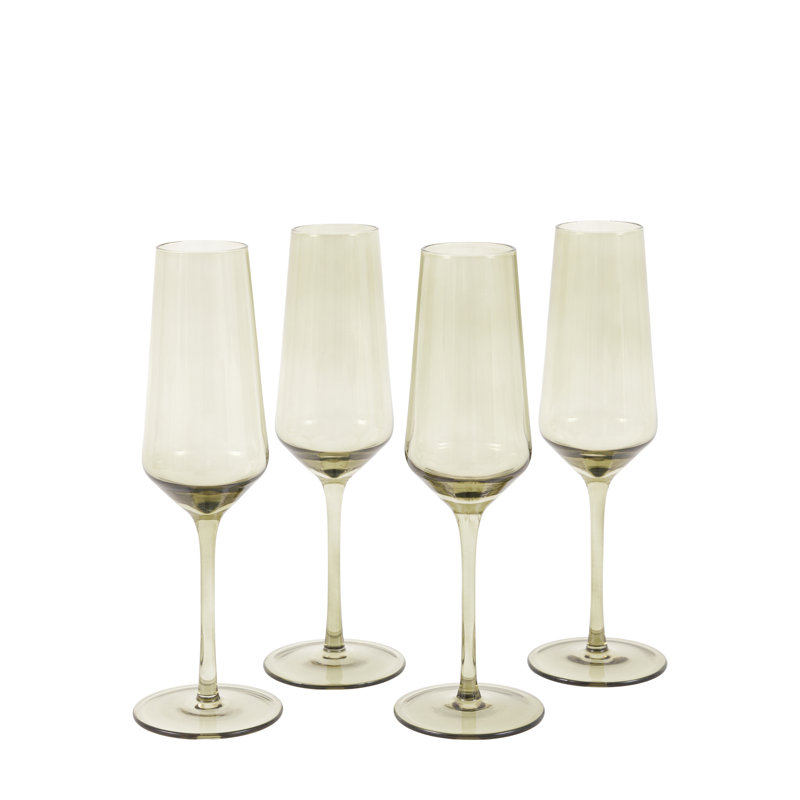 180ml Flute Set, Green