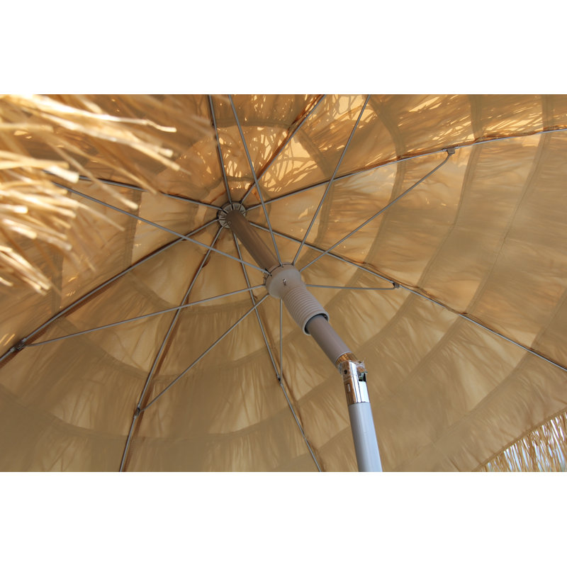 Palapa 60'' Tilt Beach Umbrella, Brown