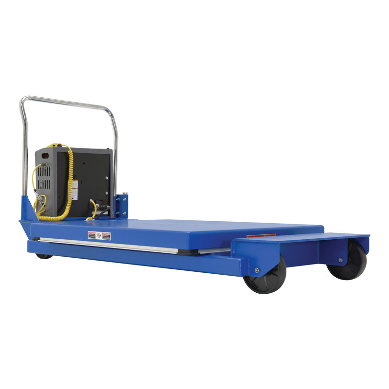 Table élévatrice à ciseaux portable HD, H 46 po x l 48 po x P 100,5 po