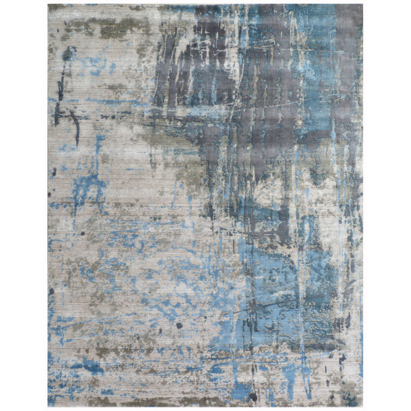 Reflections Abstract Area Rug, Rectangle 9' x 12'