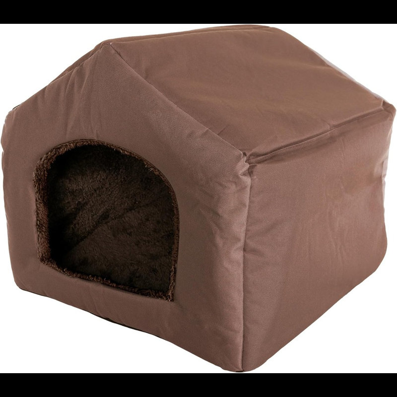 Niche pour chien Fatinah, Brun
