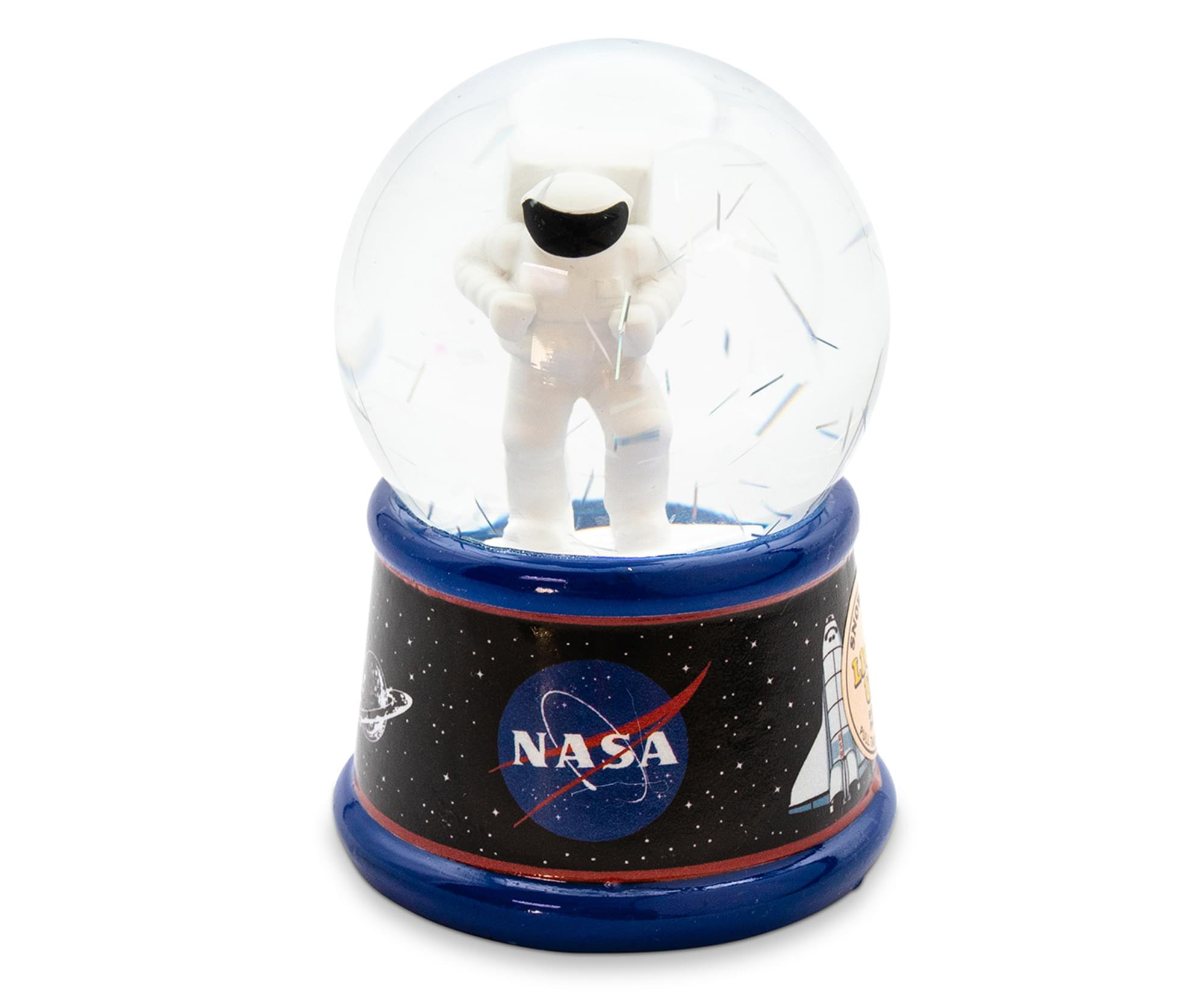 Boule à Neige Astronaute Petit Rose