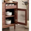 Petite armoire d'appoint en verre