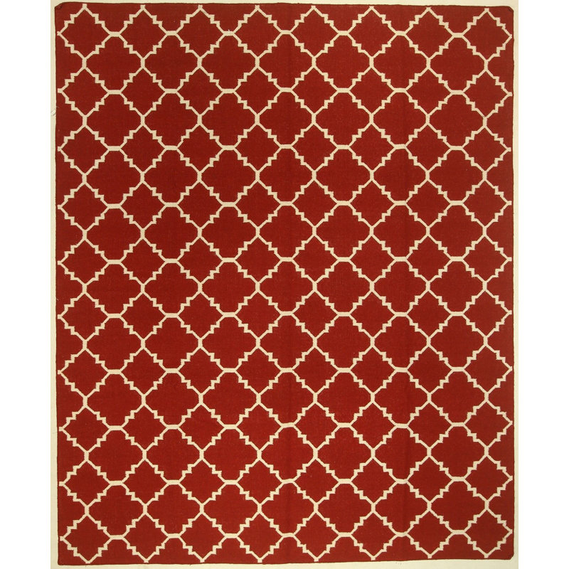 Flatweave Geometric Area Rug