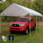 Universal Canopy 12 ft x 20 ft Steel Frame with 8 Legs-2416049