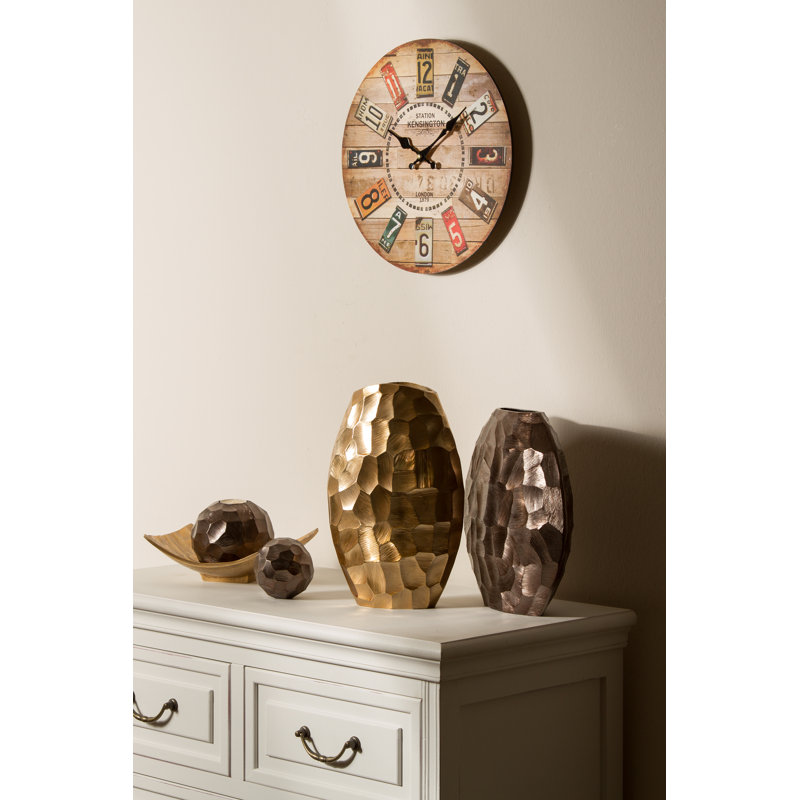 Crain Wood Wall Clock