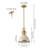 Staub 1 - Light Single Bell Pendant-224185649-150267497