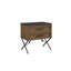 Table de chevet 2 tiroirs - Amande-1290423462