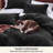 Bedsure Microfiber Duvet Cover Full Size - Prewashed Cotton-Like Extra Soft Bedding Set (Set of 3)-920338773-920338761