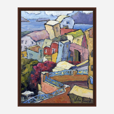 Santorini II By John Beard - Gallery Wrapped Canvas Print