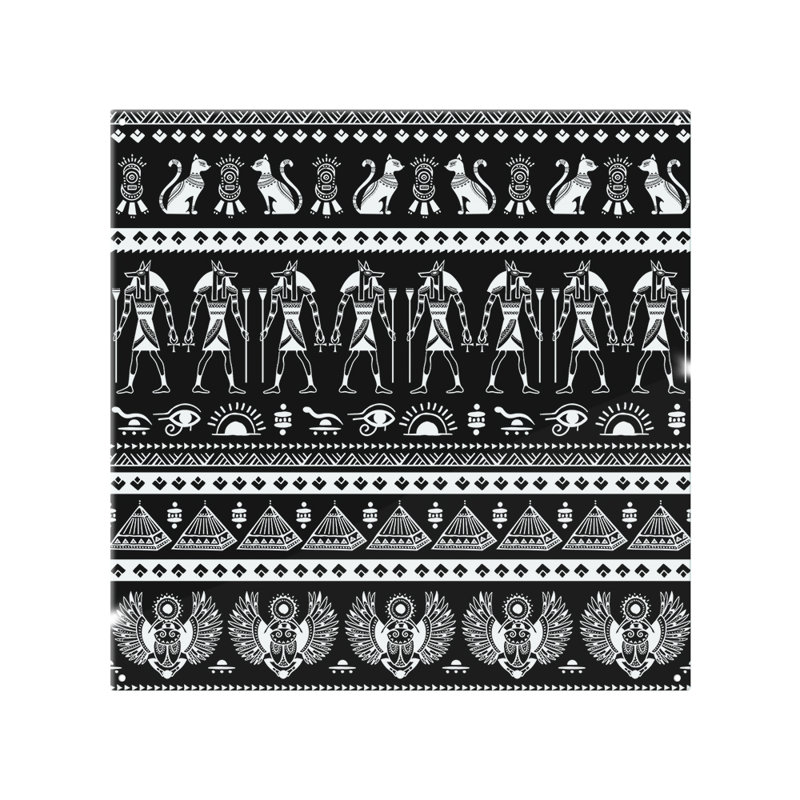 Heiroglyphs On Splash Back, 60cm L x 60cm W