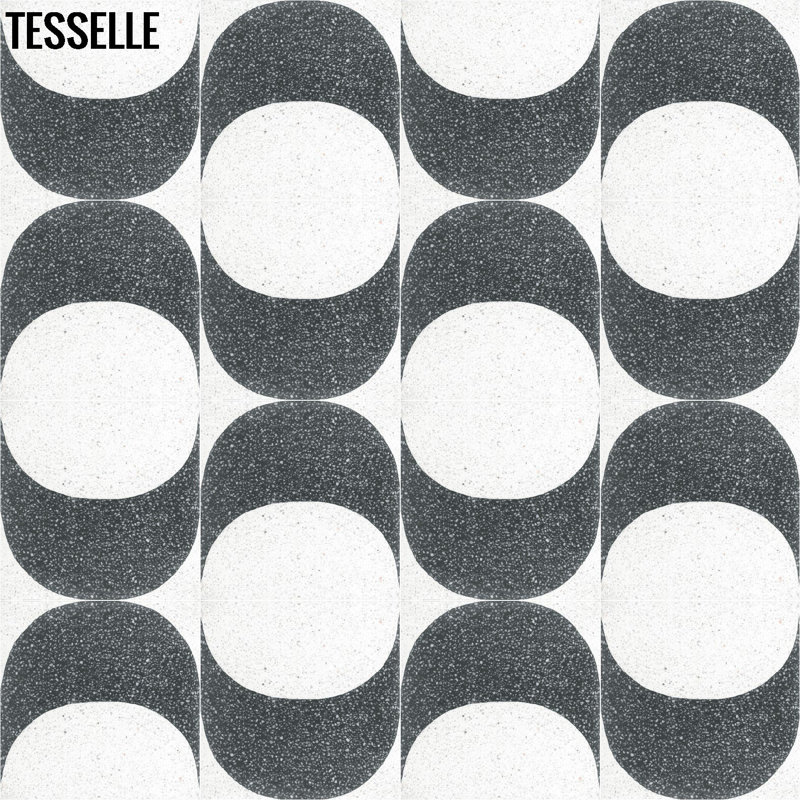 Copacabana 8" x 8" Cement Patterned/Concrete Look Wall & Floor Tile, Campos