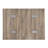 Weathered Oak Side Table With - Expandable Function And Design Rustic-chic & Versatile Surface