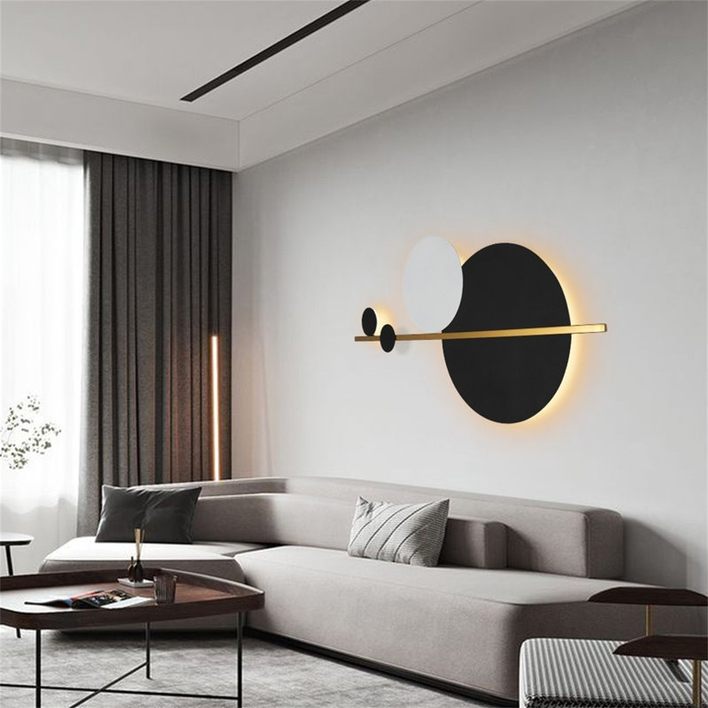 Aftinia LED Wallchiere, Black