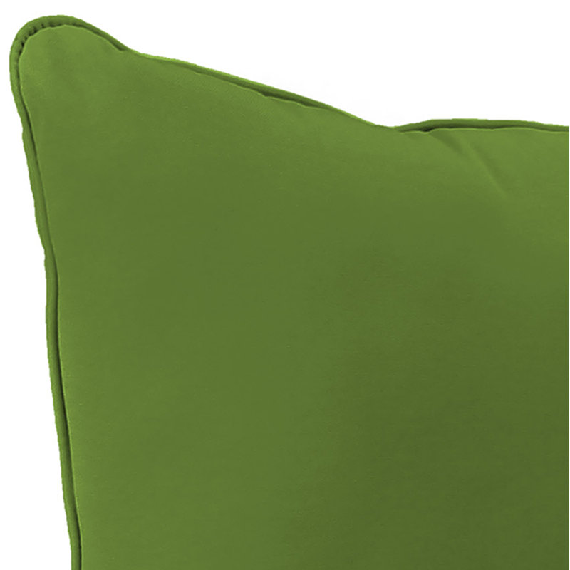 24" x 26.5" Outdoor Deep Seat Chair Cushion Set with Welt, Spectrum Cilantro