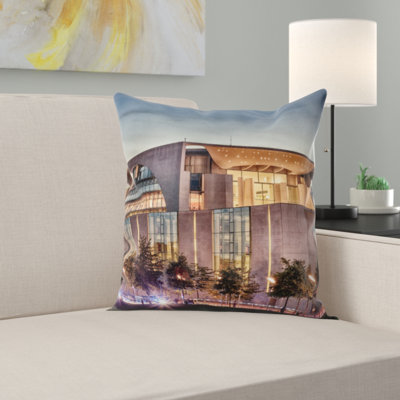Federal Chancellery Square Pillow Cover & Insert