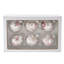6 Piece Glass Ball Ornament Set