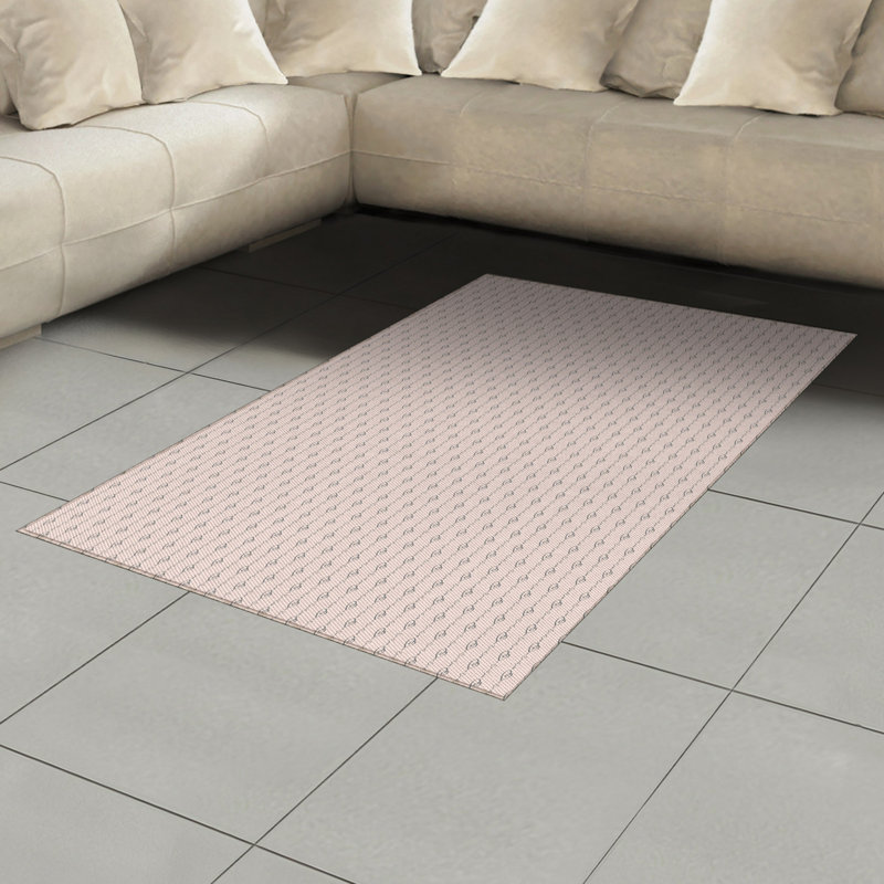 Love High Density Long Fiber Poly Threads Decorative Area Rug Carpet, Rectangle 4' x 5'8"