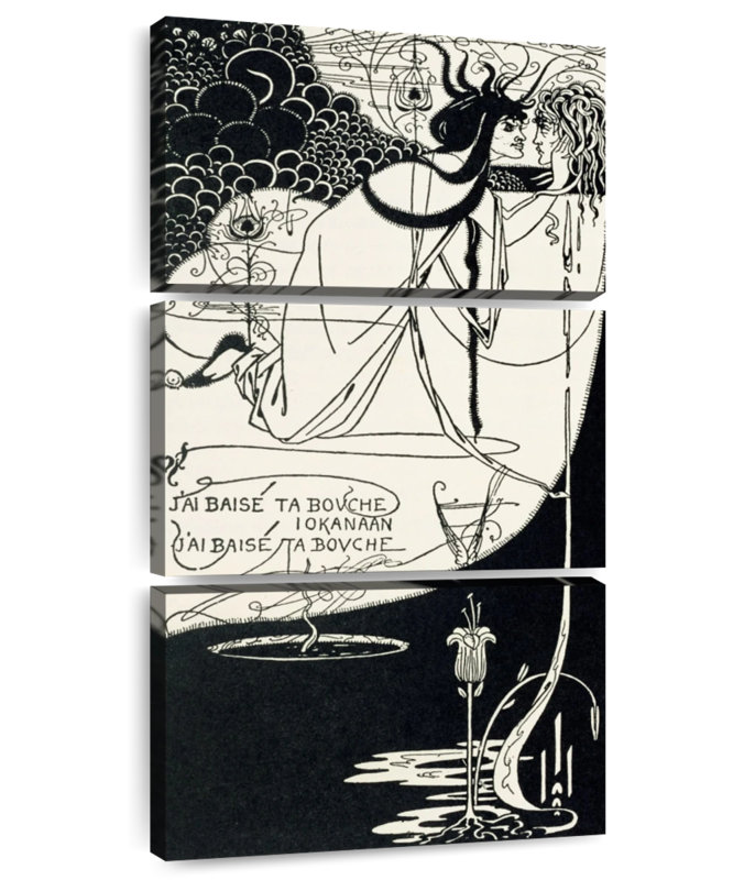 J'ai embrassé ta bouche, John, 1894, H 75 po x l 36 po