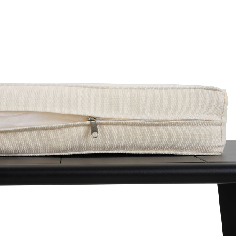 Ensemble de sièges d'extérieur durable et confortable, Noir