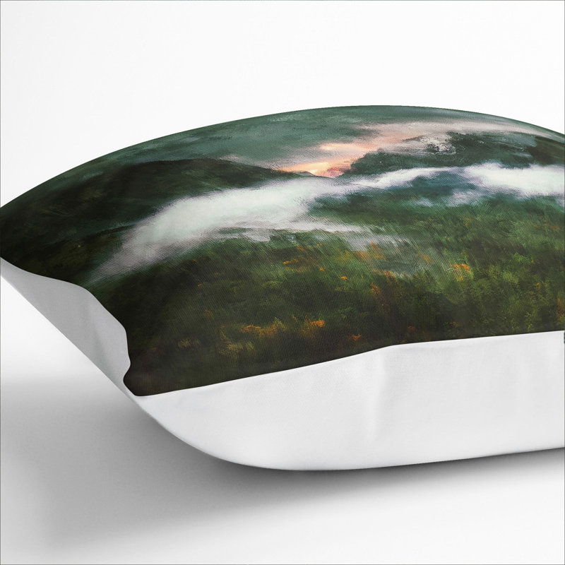 Square Cushion, 40cm H x 40cm W x 15cm D, White