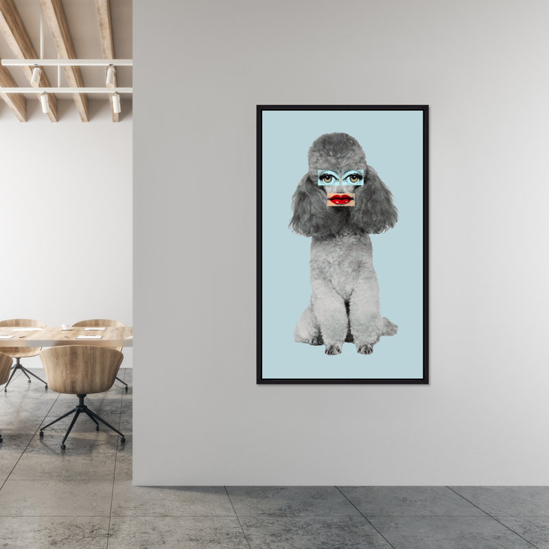 Poodle Lips IV Print by Jeffrey Goodman, Image Brush Gel