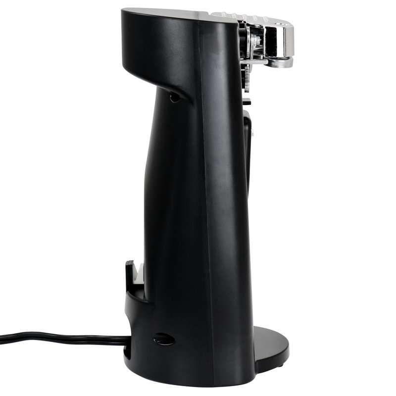 Better Chef Black 3-in-1 Electric Can Opener with Knife Sharpener