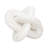 Neutral Modern Marble Oval 6" Knot Decor - 6" x 6" x 6"-946809307
