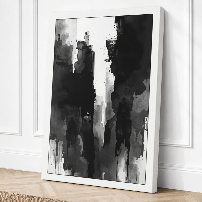 Urban Canyon Industrial - Wrapped Canvas, 24x16 - 61.0 x 40.6 cm, White Border
