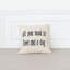 Cotton Blend/Jute Throw Square Pillow Cover & Insert